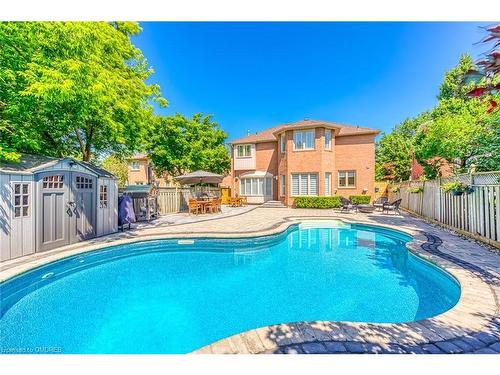 1299 Bayshire Drive, Oakville, ON - Outdoor With In Ground Pool With Backyard