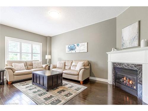 32 Tatra Crescent, Brampton, ON - Indoor Photo Showing Living Room With Fireplace