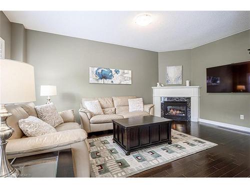 32 Tatra Crescent, Brampton, ON - Indoor Photo Showing Living Room With Fireplace