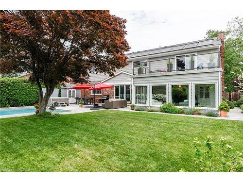 4457 Lakeshore Road, Burlington, ON - Outdoor With In Ground Pool With Deck Patio Veranda