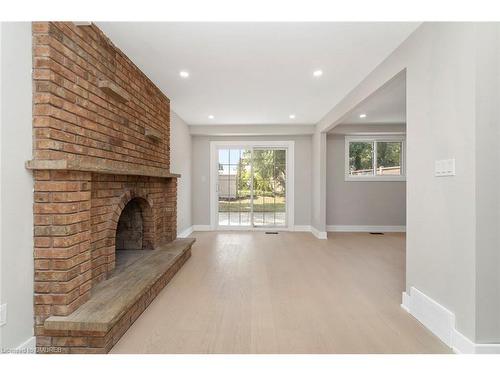 49 Spartan Avenue, Hamilton, ON - Indoor With Fireplace