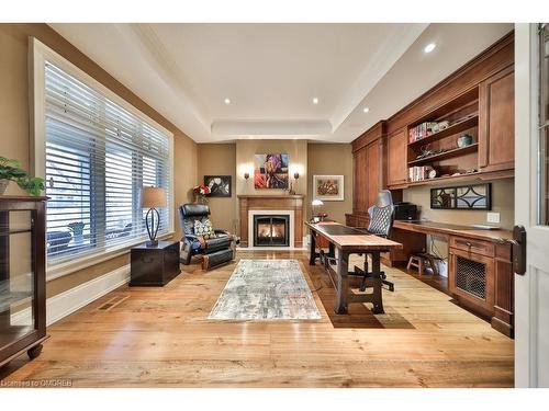 1600 Jalna Avenue, Mississauga, ON - Indoor With Fireplace