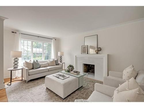 270 Felan Avenue, Oakville, ON - Indoor Photo Showing Living Room With Fireplace