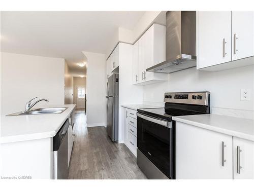 7 Mia Drive, Hamilton, ON - Indoor Photo Showing Kitchen With Double Sink