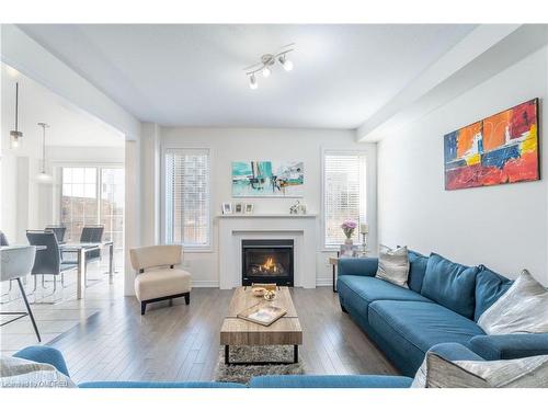 3094 Blackfriar Common, Oakville, ON - Indoor Photo Showing Living Room With Fireplace