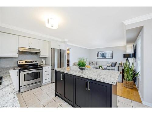 52 Milfoil Street, Halton, ON - Indoor Photo Showing Kitchen With Upgraded Kitchen