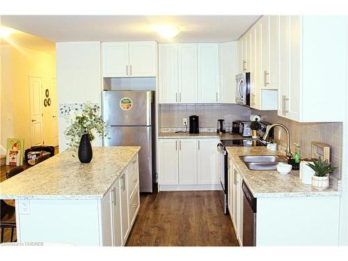 70-77 Diana Avenue, Brantford, ON - Indoor Photo Showing Kitchen With Double Sink