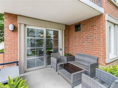 204-2301 Parkhaven Boulevard, Oakville, ON - Outdoor With Deck Patio Veranda With Exterior