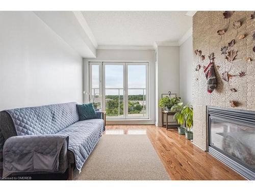 Ph2-40 Old Mill Road, Oakville, ON - Indoor Photo Showing Living Room With Fireplace