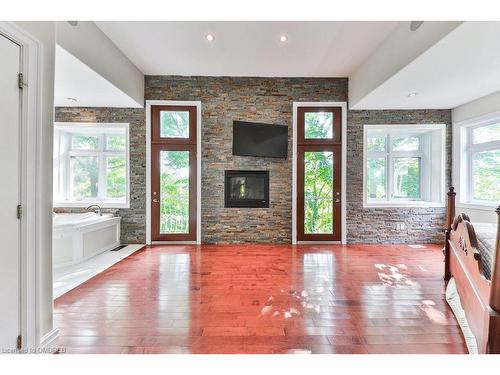 1200 Bronte Road, Oakville, ON - Indoor With Fireplace