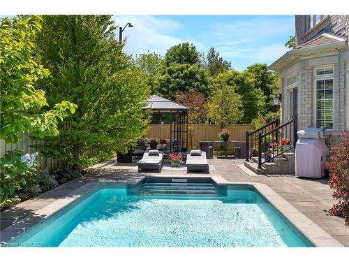 175 Beechtree Crescent, Oakville, ON - Outdoor With In Ground Pool With Backyard