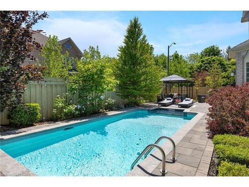 175 Beechtree Crescent, Oakville, ON - Outdoor With In Ground Pool With Backyard