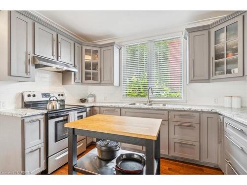 3 Nightingale Street, Hamilton, ON - Indoor Photo Showing Kitchen With Stainless Steel Kitchen With Upgraded Kitchen