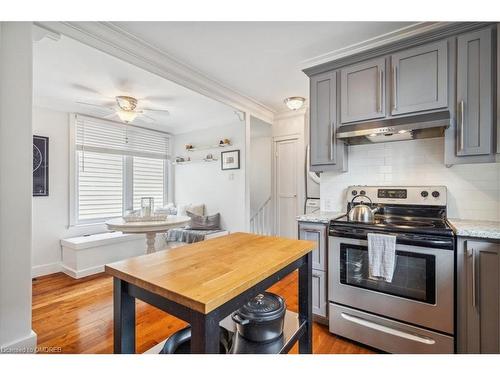 3 Nightingale Street, Hamilton, ON - Indoor Photo Showing Kitchen With Stainless Steel Kitchen