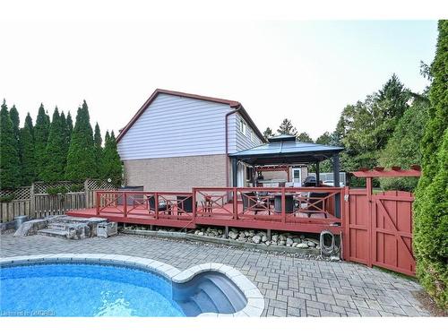 1643 Sumach Road, Caledon, ON - Outdoor With In Ground Pool With Deck Patio Veranda