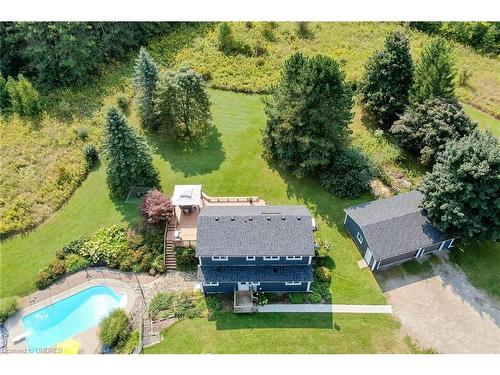 9433 10Th Sideroard, Erin, ON - Outdoor With In Ground Pool With View