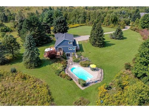 9433 10Th Sideroard, Erin, ON - Outdoor With In Ground Pool With View