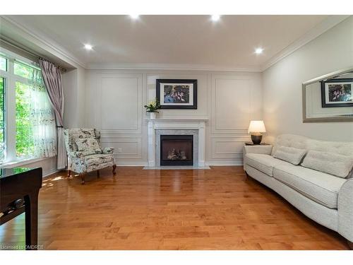 1428 Ferncrest Road, Oakville, ON - Indoor Photo Showing Living Room With Fireplace