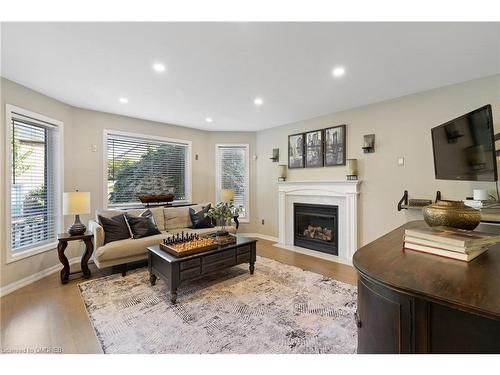 2486 Carberry Way, Oakville, ON - Indoor Photo Showing Living Room With Fireplace