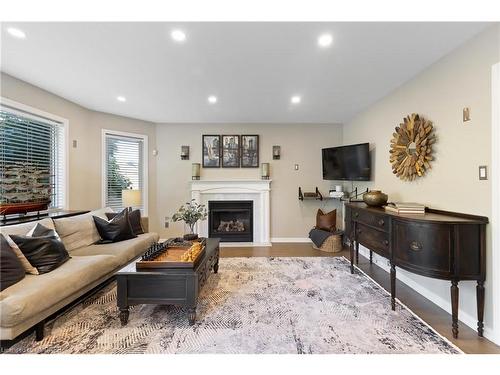 2486 Carberry Way, Oakville, ON - Indoor Photo Showing Living Room With Fireplace