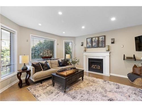 2486 Carberry Way, Oakville, ON - Indoor Photo Showing Living Room With Fireplace