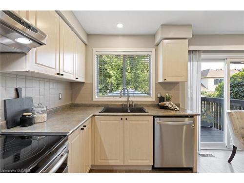 2486 Carberry Way, Oakville, ON - Indoor Photo Showing Kitchen With Double Sink