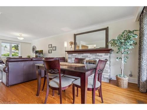 418 Willis Drive, Oakville, ON - Indoor Photo Showing Other Room With Fireplace