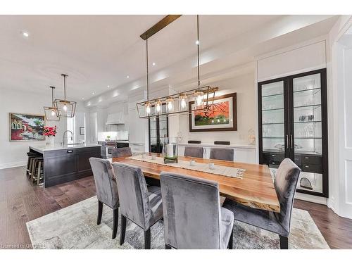 116 Maurice Drive, Oakville, ON - Indoor Photo Showing Dining Room