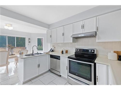 2050 Eighth Line, Oakville, ON - Indoor Photo Showing Kitchen With Double Sink