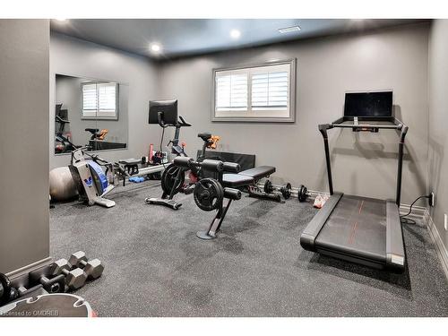 1366 Queen Victoria Avenue, Mississauga, ON - Indoor Photo Showing Gym Room