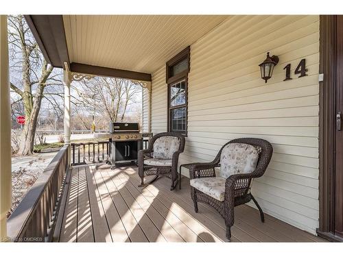 14 Noble Street, Norval, ON - Outdoor With Deck Patio Veranda With Exterior