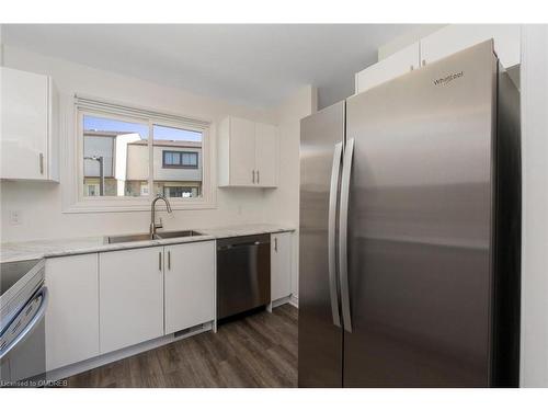 25-108 Sinclair Avenue, Georgetown, ON - Indoor Photo Showing Kitchen With Double Sink