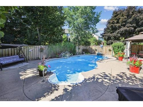 2326 Mowat Avenue, Oakville, ON - Outdoor With In Ground Pool With Deck Patio Veranda With Backyard