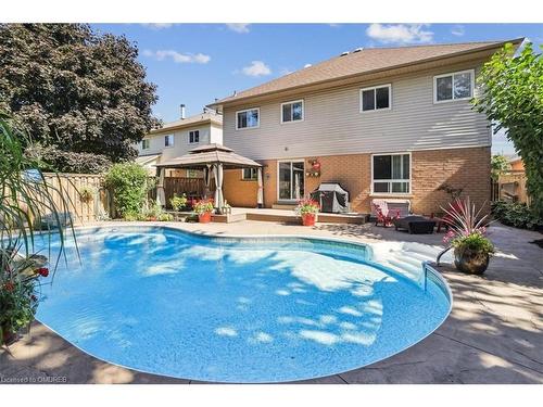 2326 Mowat Avenue, Oakville, ON - Outdoor With In Ground Pool With Deck Patio Veranda With Backyard With Exterior