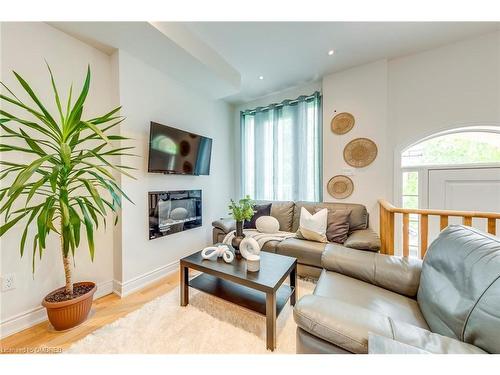 69 Edward Horton Crescent, Toronto, ON - Indoor Photo Showing Living Room With Fireplace