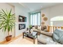 69 Edward Horton Crescent, Toronto, ON  - Indoor Photo Showing Living Room With Fireplace 