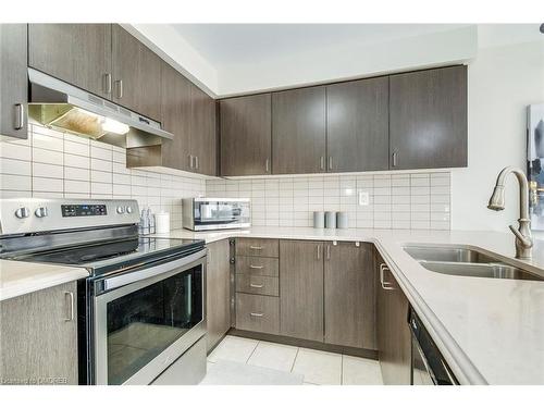 1663 Clitherow Street, Milton, ON - Indoor Photo Showing Kitchen With Stainless Steel Kitchen With Double Sink With Upgraded Kitchen