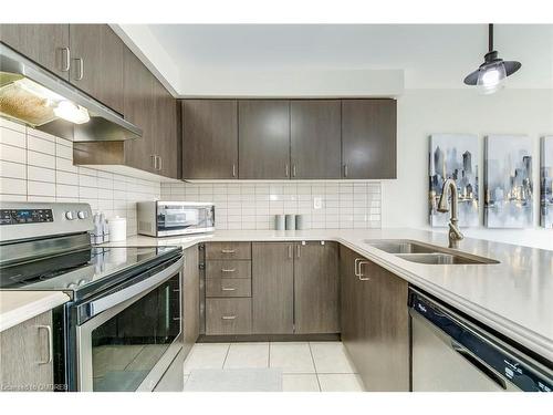 1663 Clitherow Street, Milton, ON - Indoor Photo Showing Kitchen With Stainless Steel Kitchen With Double Sink With Upgraded Kitchen