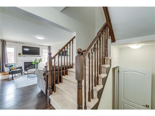 1663 Clitherow Street, Milton, ON - Indoor Photo Showing Other Room With Fireplace