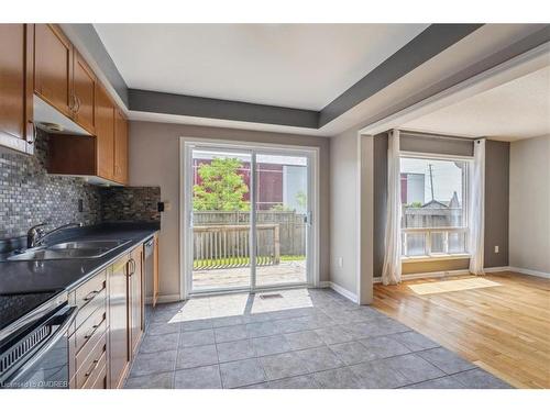 4016 Donnic Drive, Burlington, ON - Indoor Photo Showing Kitchen With Double Sink