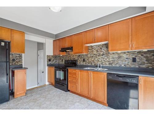 4016 Donnic Drive, Burlington, ON - Indoor Photo Showing Kitchen With Double Sink