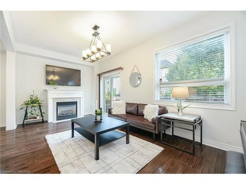 2461 Grand Oak Trail, Oakville, ON - Indoor Photo Showing Living Room With Fireplace