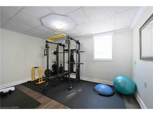 2 Hickory Avenue, Hamilton, ON - Indoor Photo Showing Gym Room