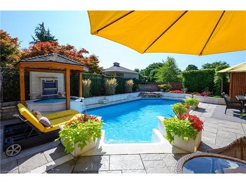 2 Hickory Avenue, Hamilton, ON - Outdoor With In Ground Pool With Backyard With Exterior