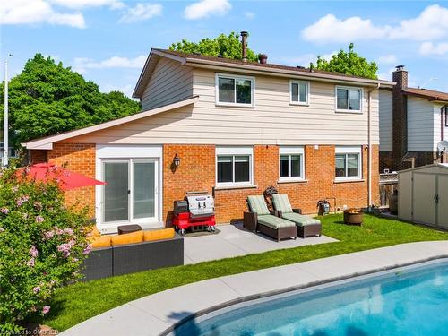 95 Elgin Drive, Brampton, ON - Outdoor With In Ground Pool With Deck Patio Veranda With Exterior