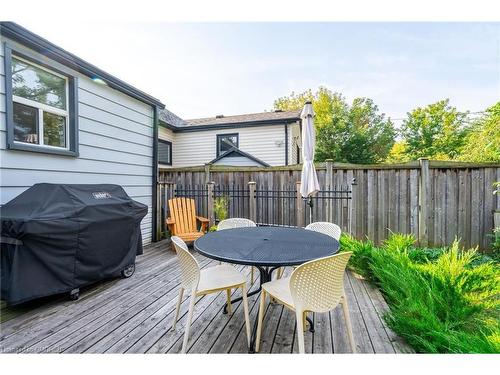 33 Huxley Avenue N, Hamilton, ON - Outdoor With Deck Patio Veranda With Exterior