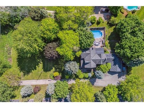 585 Dundas Street E, Hamilton, ON - Outdoor With In Ground Pool With View