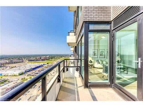 2209-297 Oak Walk Drive, Oakville, ON - Outdoor With Balcony With View With Exterior