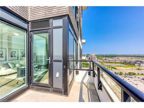 2209-297 Oak Walk Drive, Oakville, ON - Outdoor With Balcony With View With Exterior