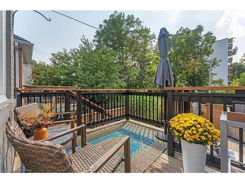 28 Grove Street, Hamilton, ON - Outdoor With Deck Patio Veranda With Exterior